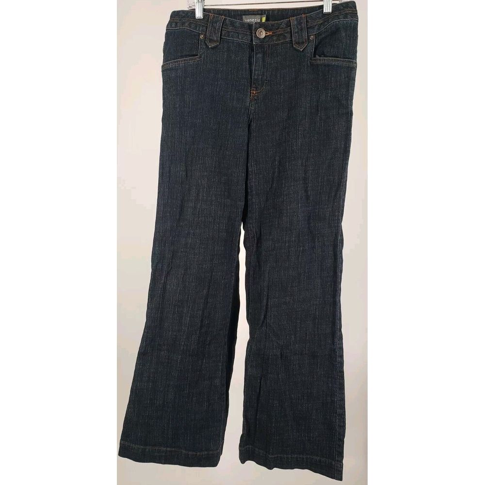 Venezia Trouser Jeans Womens Size 2 Blue Denim Dark Wash